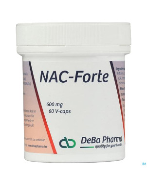 Nac n-acet.l cyst. forte    caps  60    deba