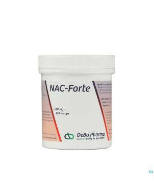 Nac n-acet.l cyst. forte    caps 120    deba