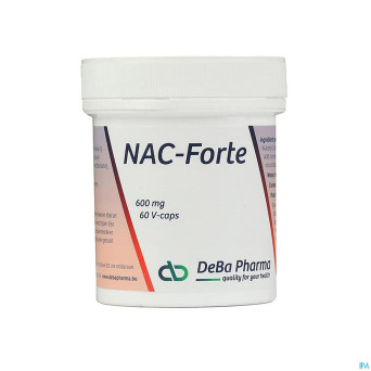 Nac n-acet.l cyst. forte    caps 120    deba