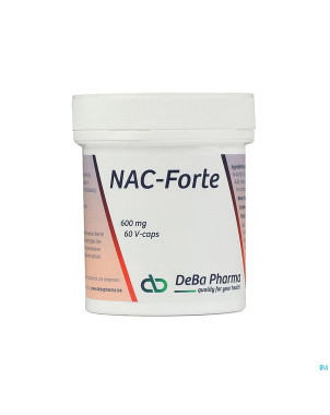Nac n-acet.l cyst. forte    caps 120    deba