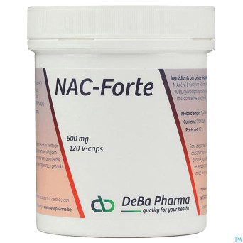 Nac n-acet.l cyst. forte    caps 120    deba