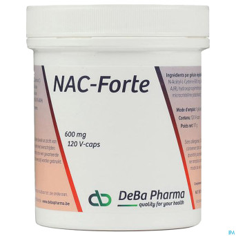 Nac n-acet.l cyst. forte    caps 120    deba