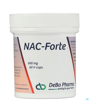 Nac n-acet.l cyst. forte    caps 120    deba