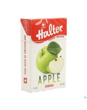 Halter bonbon pomme ss    40g
