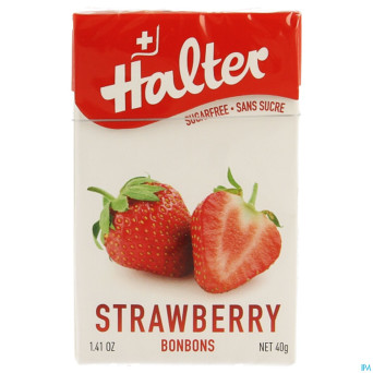 Halter bonbon fraise ss    40g