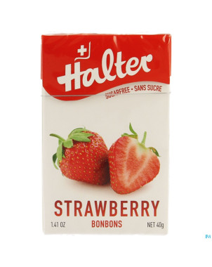 Halter bonbon fraise ss    40g