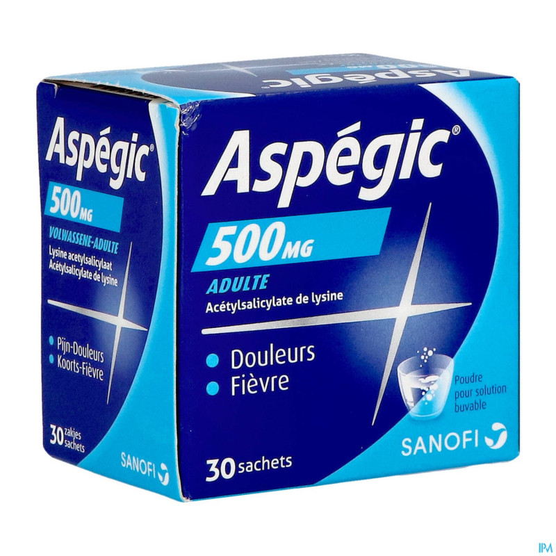 Aspegic  500 pulv 30x 500mg