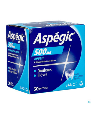 Aspegic  500 pulv 30x 500mg