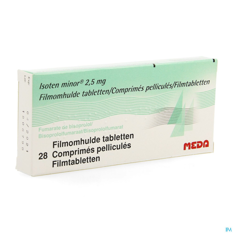 Isoten minor 2,5 mg comp  28x2,5mg