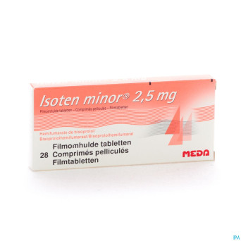 Isoten minor 2,5 mg comp  28x2,5mg