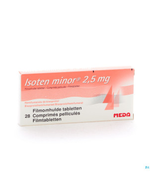 Isoten minor 2,5 mg comp  28x2,5mg