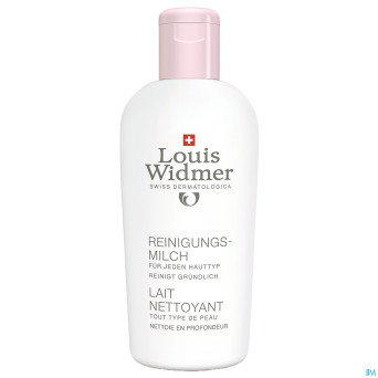 Widmer lait nettoyant parf    200ml