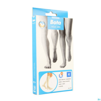 Bota relax 280 bas jarret sable n4