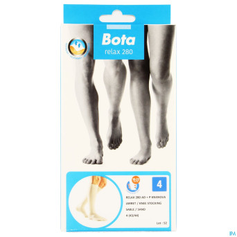 Bota relax 280 bas jarret sable n4