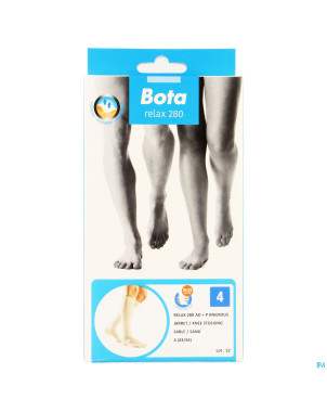 Bota relax 280 bas jarret sable n4