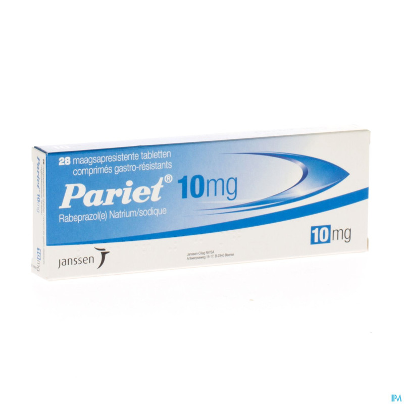 Pariet tabl 28 x 10 mg