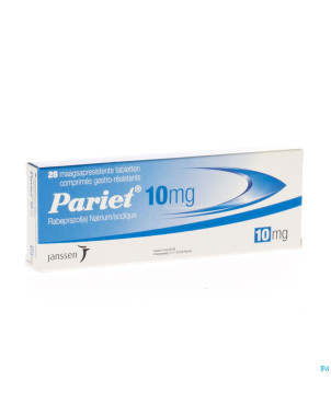 Pariet tabl 28 x 10 mg