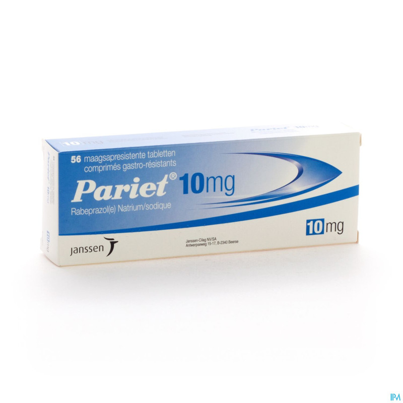 Pariet tabl 56 x 10 mg