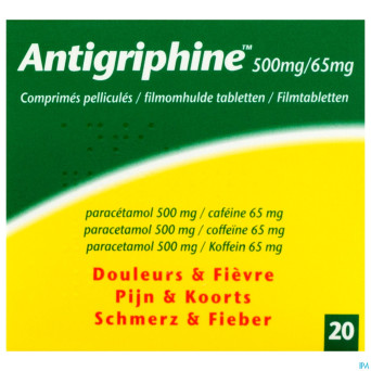 Antigriphine comp 20 x 500 mg