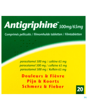 Antigriphine comp 20 x 500 mg