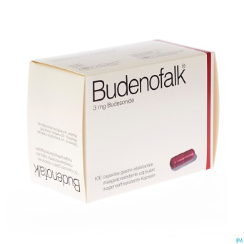 Budenofalk caps 100 x 3 mg