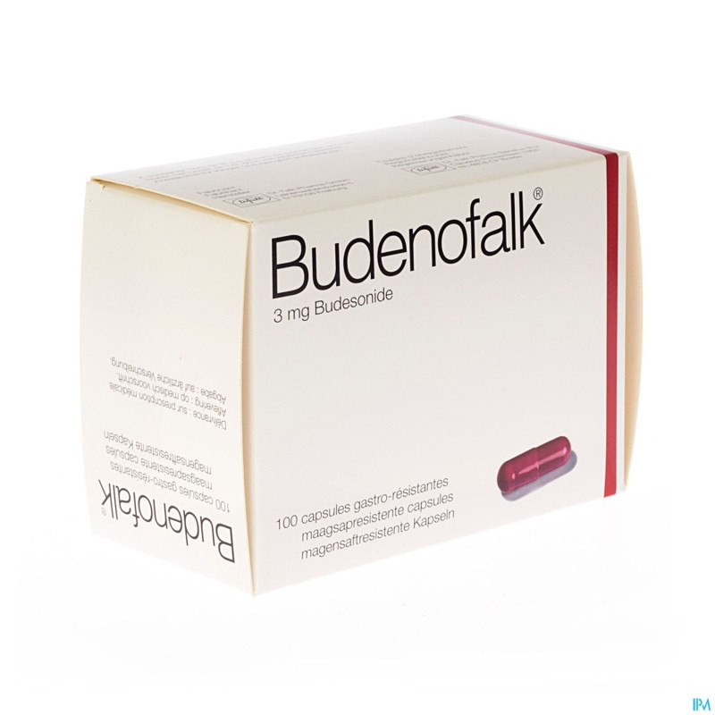 Budenofalk caps 100 x 3 mg
