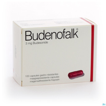 Budenofalk caps 100 x 3 mg