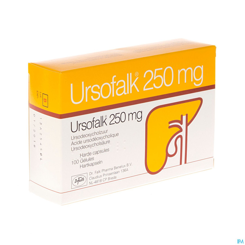 Ursofalk caps 100 x 250 mg
