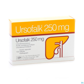 Ursofalk caps 100 x 250 mg