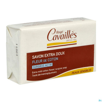 Roge cavailles savon surgr.xtr doux fl.coton  150g