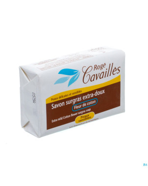 Roge cavailles savon surgr.xtr doux fl.coton  150g