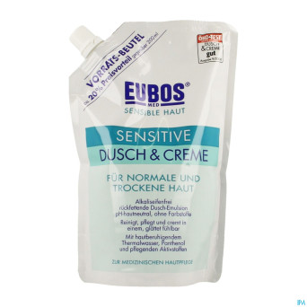 Eubos creme douche sensitive refill    400ml