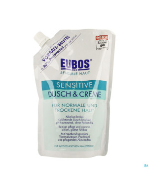 Eubos creme douche sensitive refill    400ml