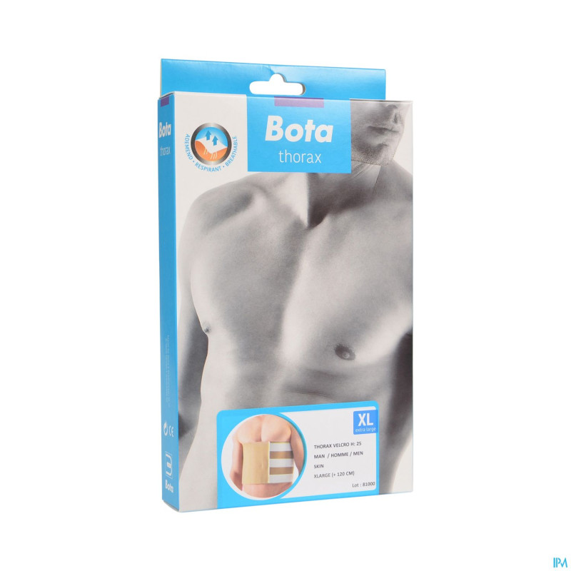 Bota thorax homme velcro h 25cm xl