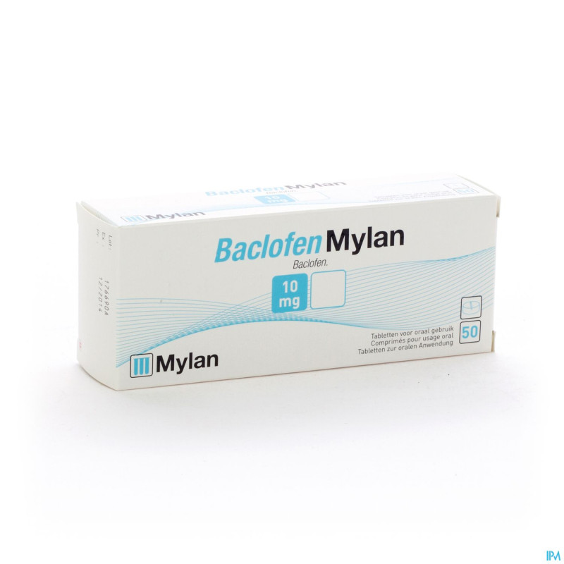 Baclofen viatris 10mg comp 50