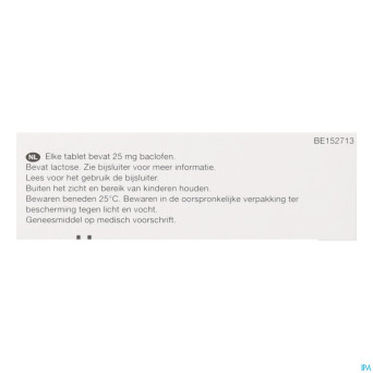 Baclofen viatris 25mg comp 50