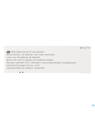 Baclofen viatris 25mg comp 50