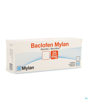 Baclofen viatris 25mg comp 50