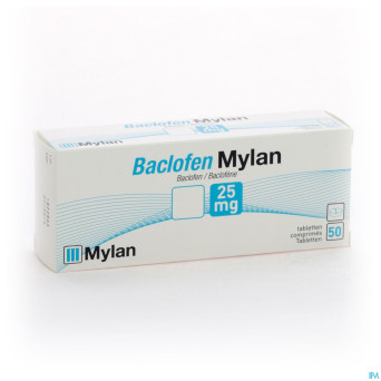 Baclofen viatris 25mg comp 50