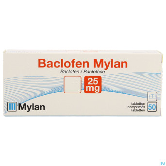 Baclofen viatris 25mg comp 50