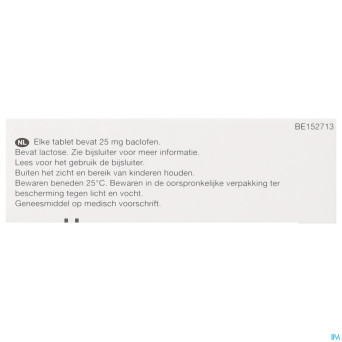 Baclofen viatris 25mg comp 50