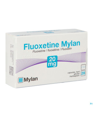 Fluoxetine viatris 20mg caps 28