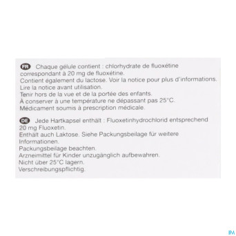 Fluoxetine viatris 20mg caps 28