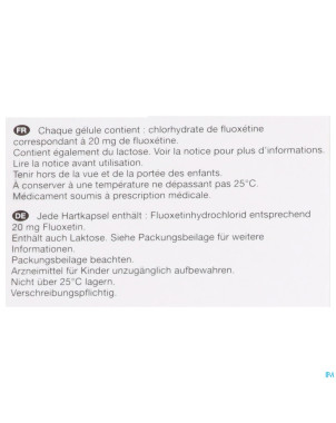 Fluoxetine viatris 20mg caps 28