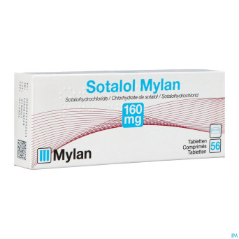 Sotalol viatris 160mg comp 56