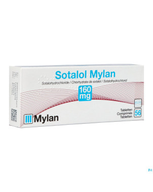 Sotalol viatris 160mg comp 56