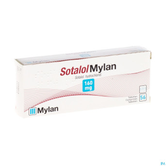 Sotalol viatris 160mg comp 56