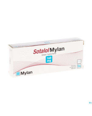 Sotalol viatris 160mg comp 56