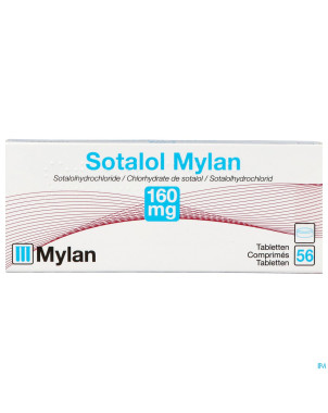 Sotalol viatris 160mg comp 56