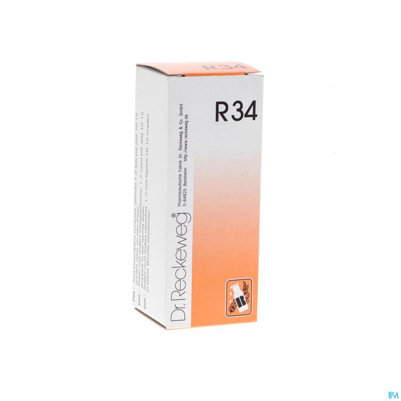 Reckeweg dr. r34    gutt 50ml